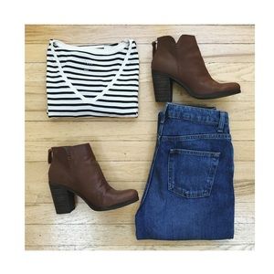 Topshop Mom Motorcycle Jeans